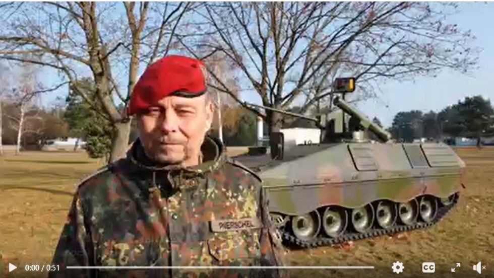 Video Panzerattrappe für den Truppenübungsplatz